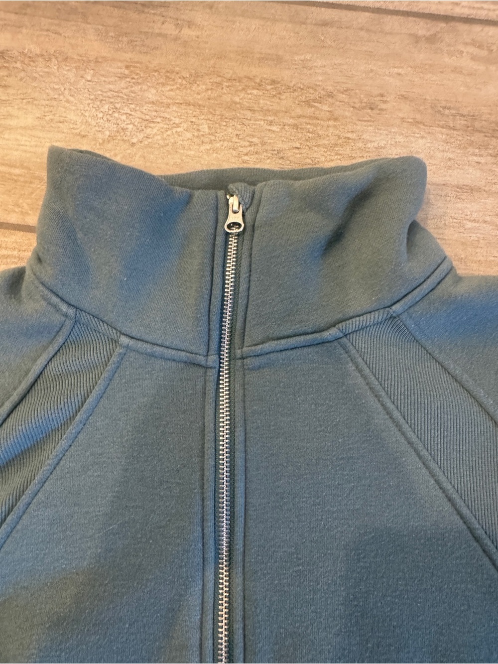 Scuba Qtr/quarter zip pullover hoodie sweatshirt crewneck size medium - Picture 2 of 9